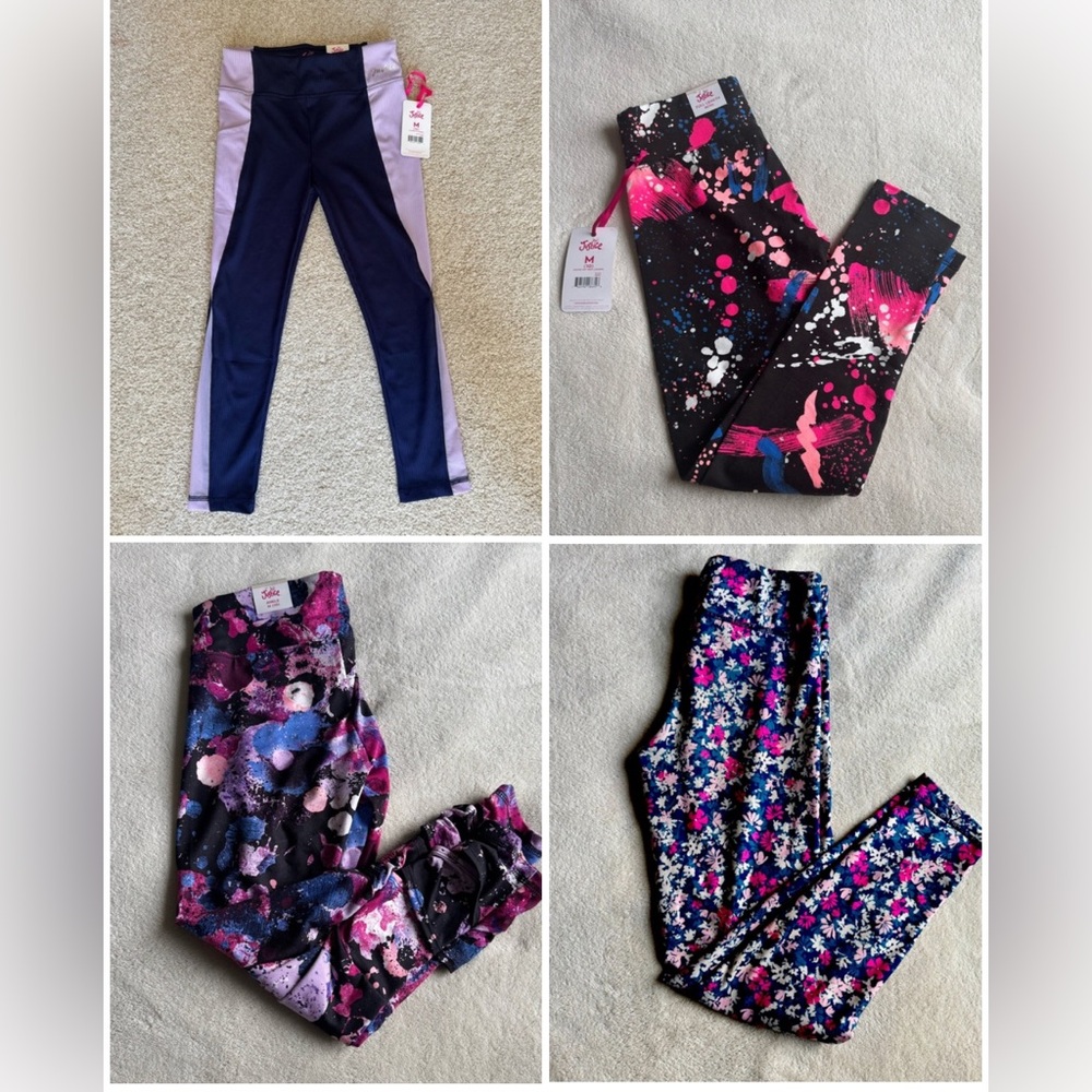 Justice ankle length leggings size 10